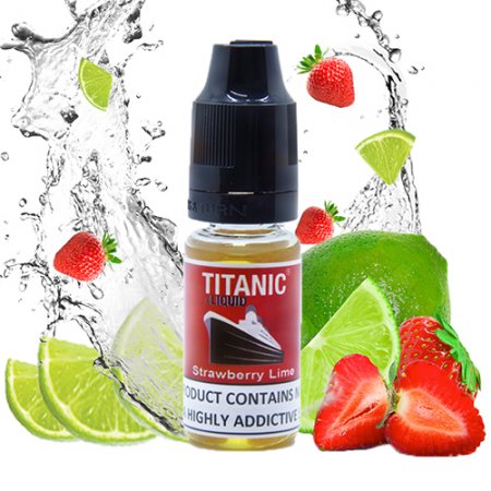 Titanic eliquid Strawberry & Lime Sherbet