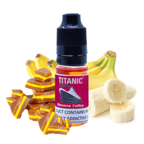 Titanic Banana Toffee ELiquid 10ml