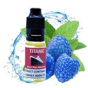 Blue Raz Menthol E-Liquid 10ml